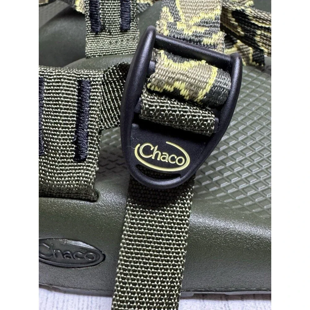 Chaco Z/2 Green Camo Men's Sport STRAP CLASIC Sandals Size 10